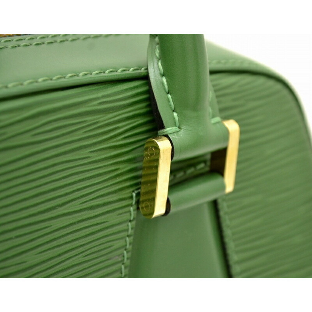 Louis Vuitton Sablon Epi Green Handbag - Picture 7 of 9